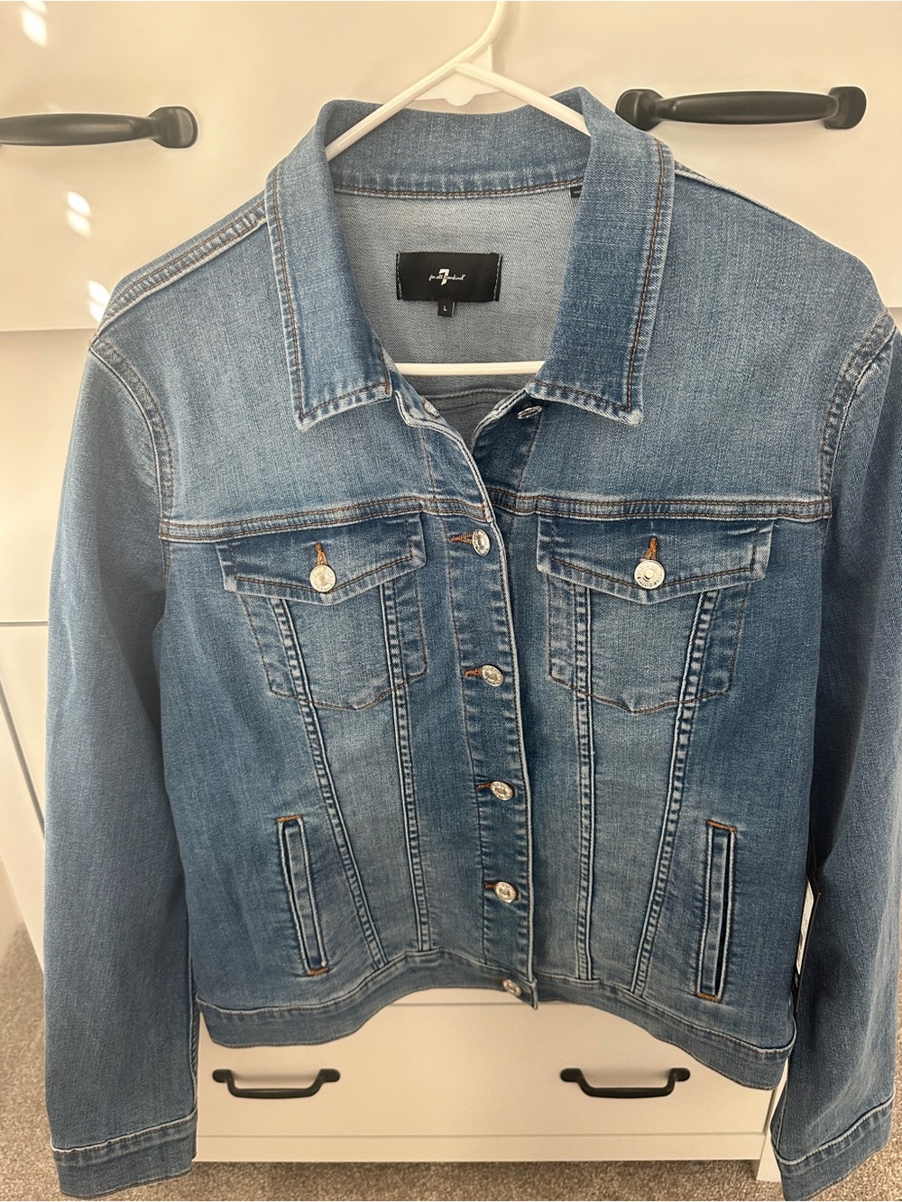 7For All Mankind Jean Jacket